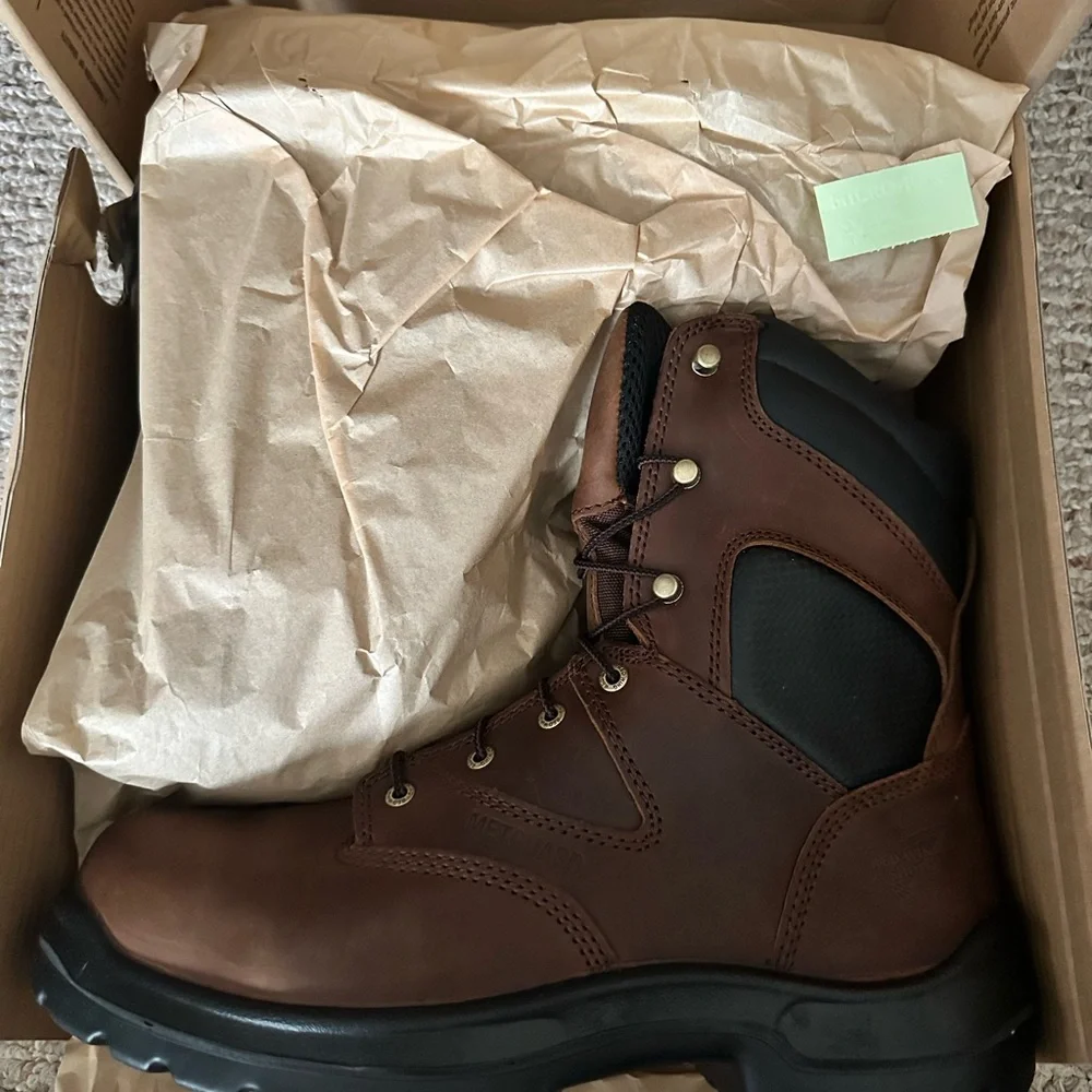 Red Wing Shoes Brown and Black Men's Work Boots